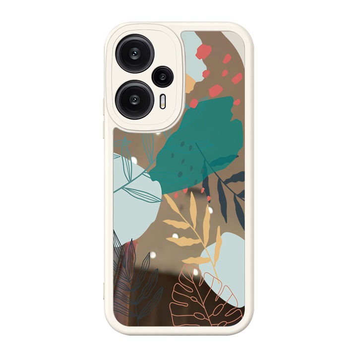 Husa protectie telefon, Silicon, Cu oglinda, Pentru Poco F5, Multicolor