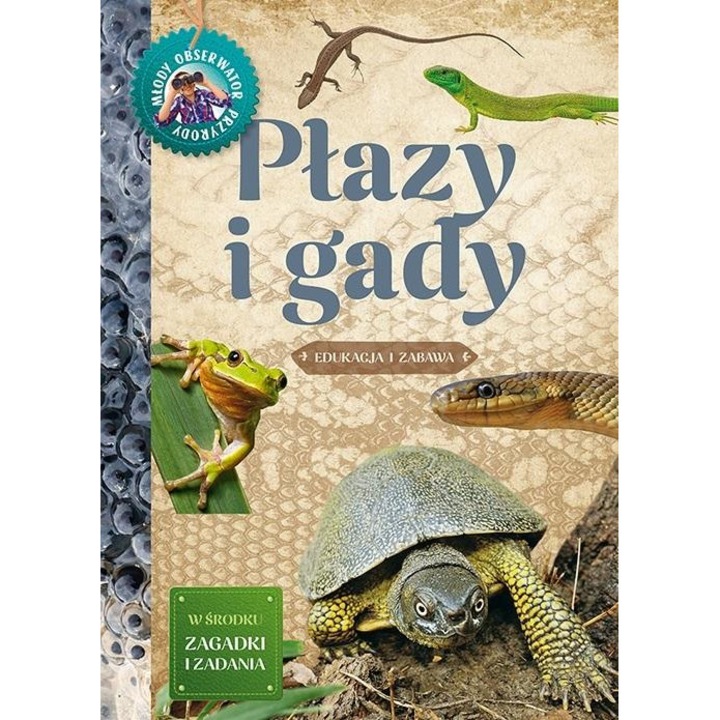 Młody Obserwator Przyrody Płazy i gady, 2022, Multico
