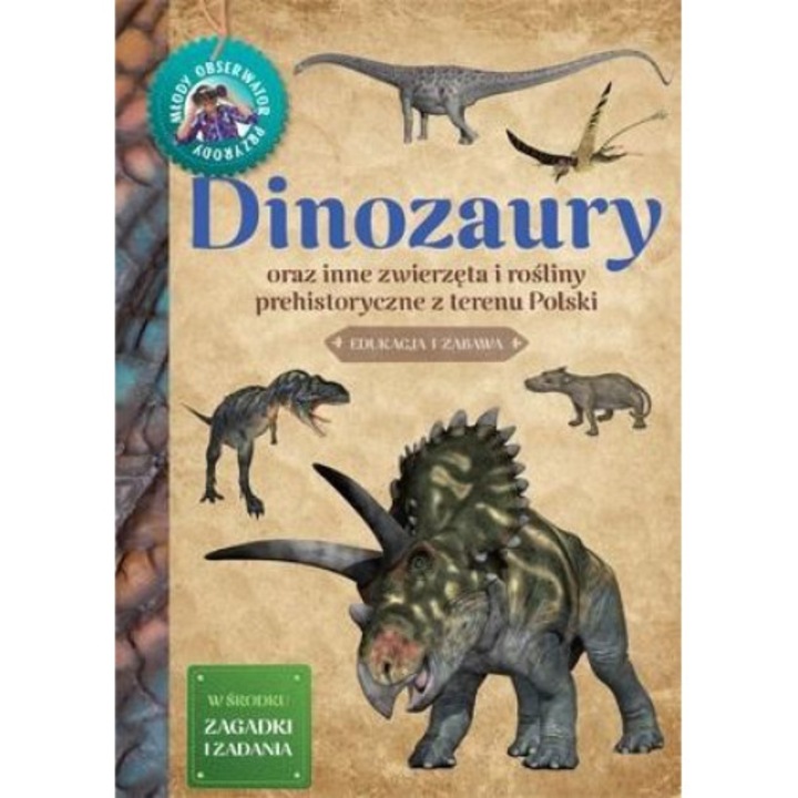 Młody Obserwator Przyrody Dinozaury, 2022, Multico