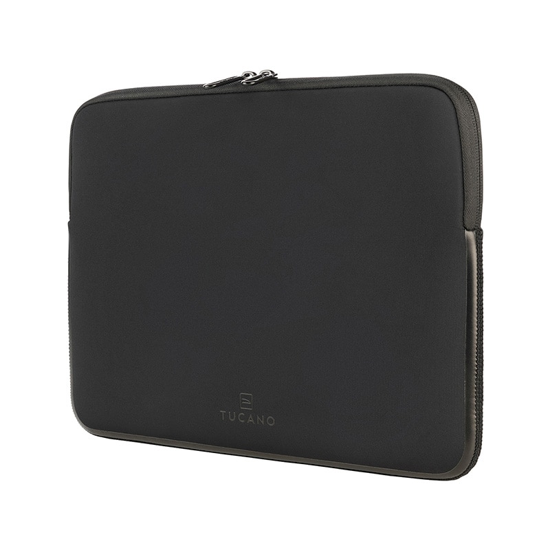 Geanta laptop, Tucano, Materiale reciclate, 14", Negru