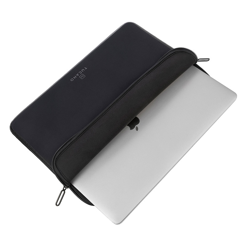 Geanta laptop, Tucano, Materiale reciclate, 15", Negru