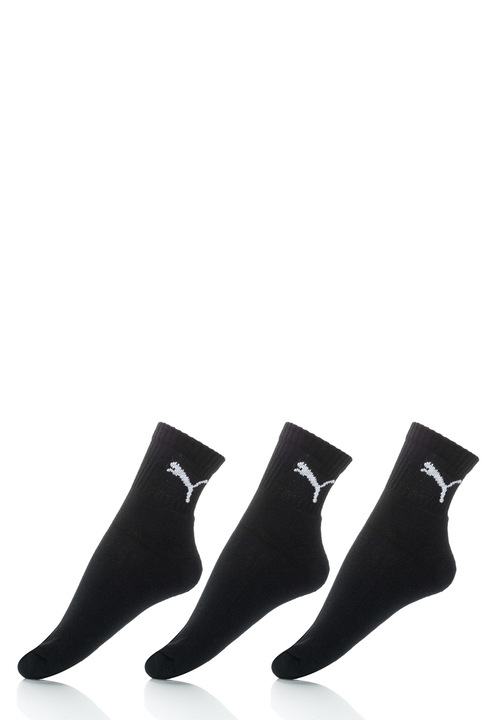 Puma, Унисекс черни чорапи – 3 чифта