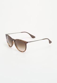 Ray-Ban Ochelari de soare maro cu argintiu Erika 54-18-145 Ray-Ban Ochelari de soare maro cu argintiu Erika 54-18-145