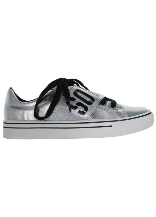 Tenisi dama Juicy Couture Clorinda, argintii, tesatura de calitate, foarte comozi, 37 EU