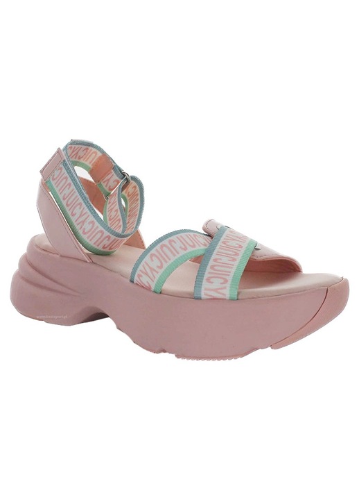 Sandale ddama, Juicy Couture, Piele, Bej