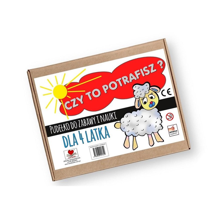 Szórakoztató tanulódoboz, Love Books, 4 év, többszínű