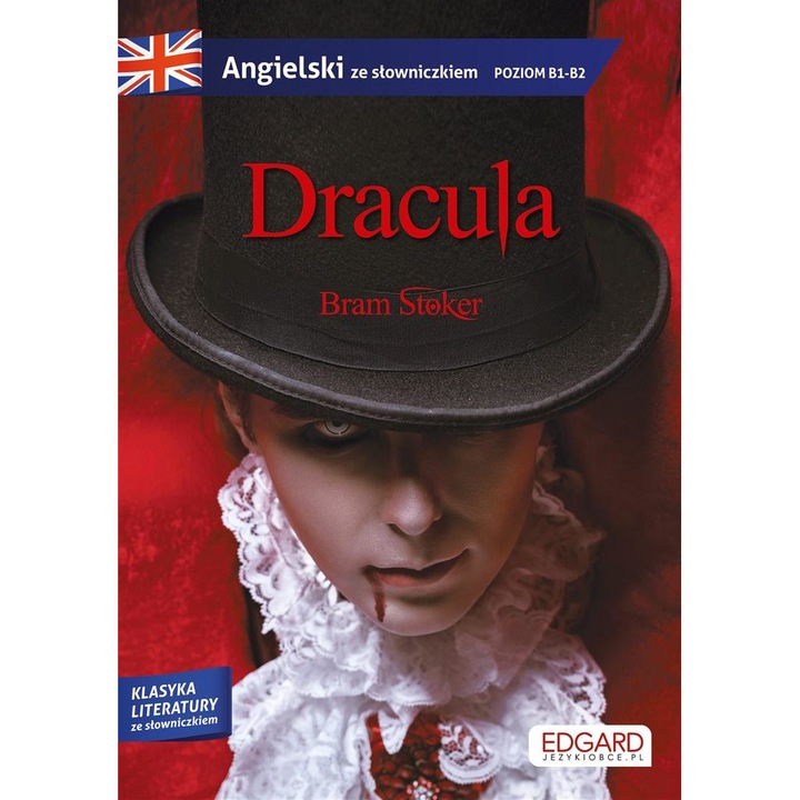 Angielski. Dracula, Bram Stoker, Edgard, 2022