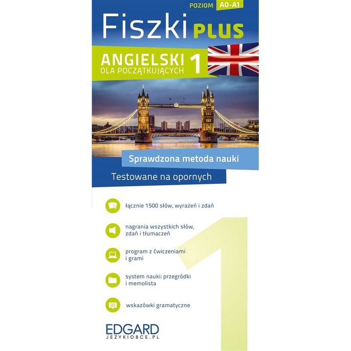 Fiszki w języku angielskim dla początkujących 1