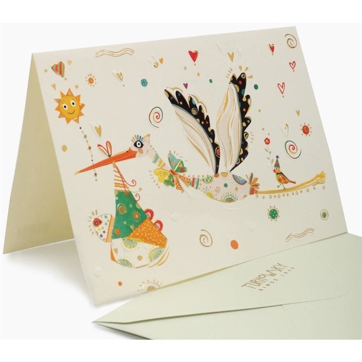 Felicitare B6, Turnowsky, Multicolor