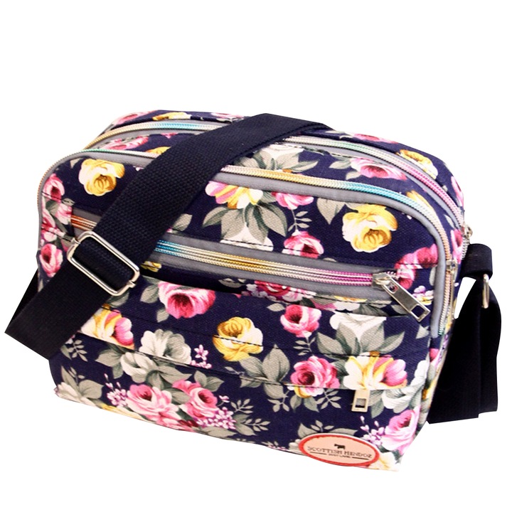 Női táska, QttvbTna, poliészter, 26x19x7cm, többszínű