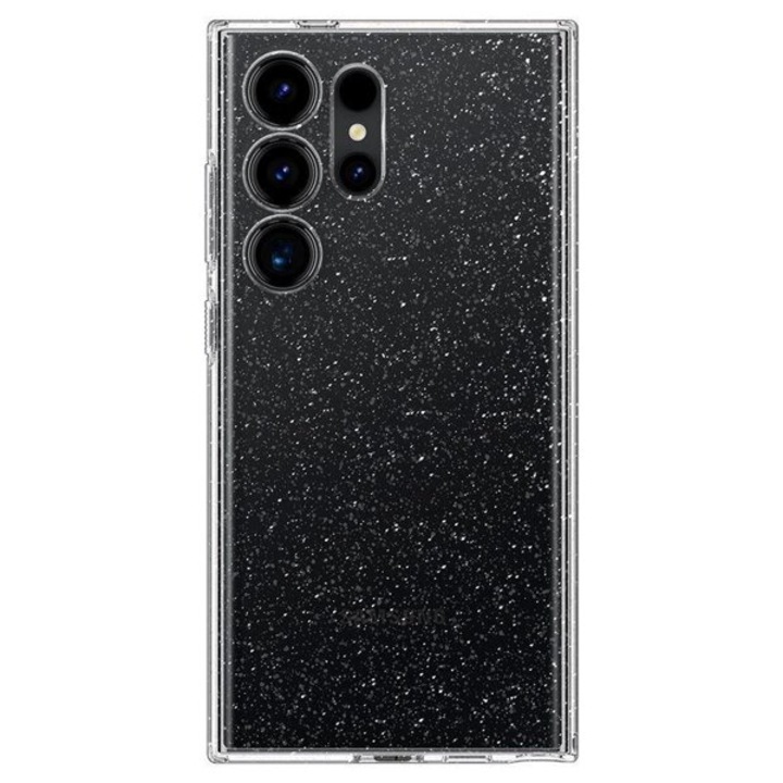 Калъф за Samsung Galaxy S24 Ultra Spigen, Течен блясък кристал, Прозрачен