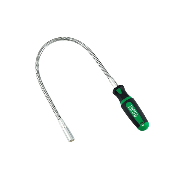 Recuperator magnetic flexibil Toptul, lungime activa 475 mm, lungime totala 585 mm, maner aderent