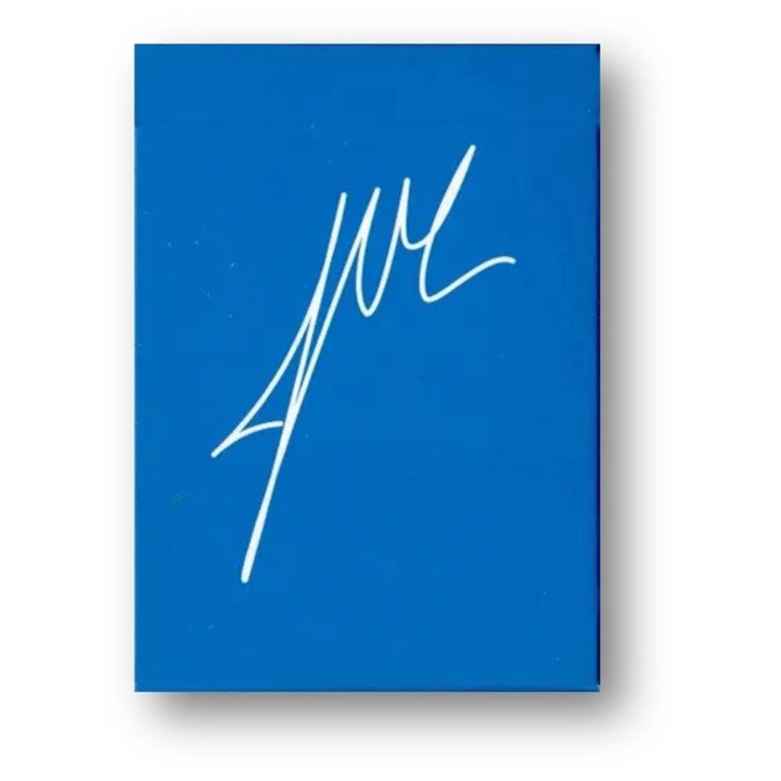 Carti de joc premium Signature V2 Blue