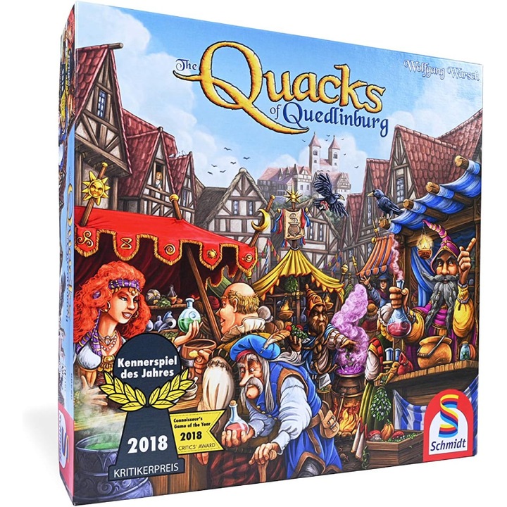 Настолна игра The Quacks of Quedlinburg - стратегическа