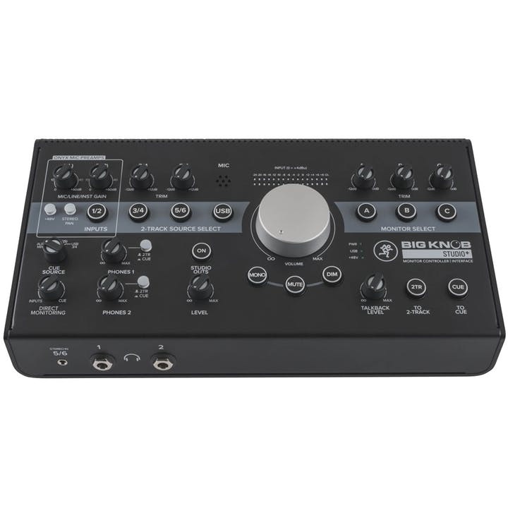 Mixer audio, Mackie, BIGKNOB-STUDIO+, Negru