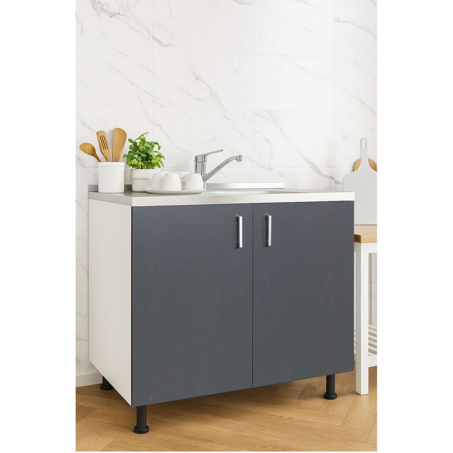 Masca chiuveta Tender Badenmob, 80x50x80 (pentu chiuveta 80x50 cm
