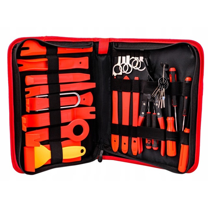 Trusa demontat radio tapiterii cleme auto 43piese (S10275)