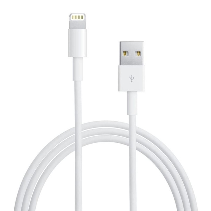 Cablu de Date USB-A la Lightning, 1m - Apple (MD818ZM/A) - White
