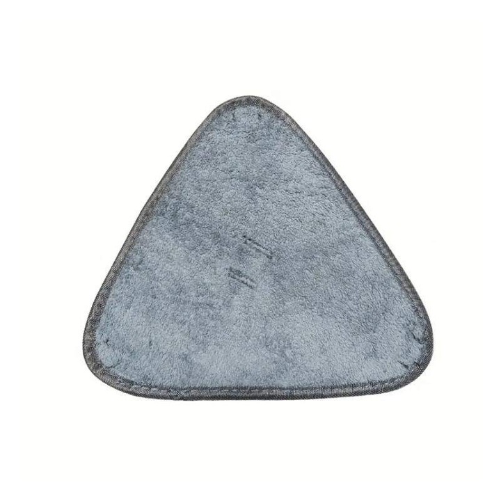 Rezerva Pentru Mop Cu Cap Triunghiular SIKS, Reglabil, Rotire 360 Grade, Maner Telescopic, Albastru