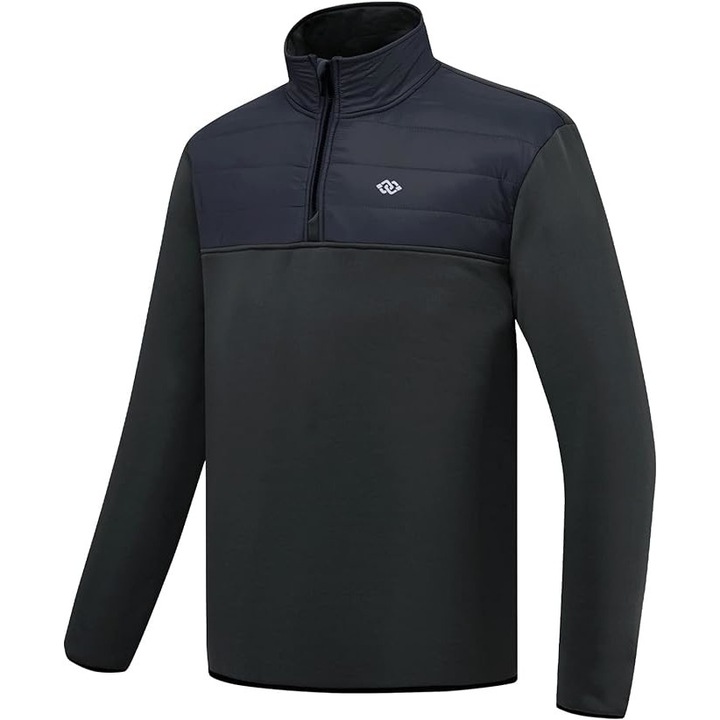 Jacheta sport din fleece pentru barbati, negru, marime 2XL