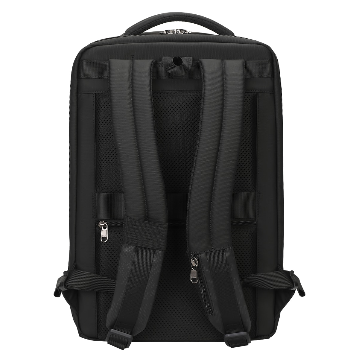 Rucsac laptop 15.6" business casual cu carcasa rigida din material impermeabil, TIGERNU, 30x16x45 cm, Negru