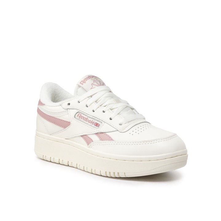 Női sportcipő, Reebok, 35187, Fehér, Természetes bőr, Fehér