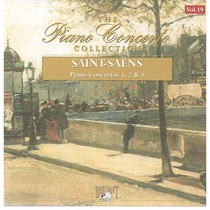 Saint-Saens: Saint-Saens - Piano Concertos 1 2 & 4 [CD]