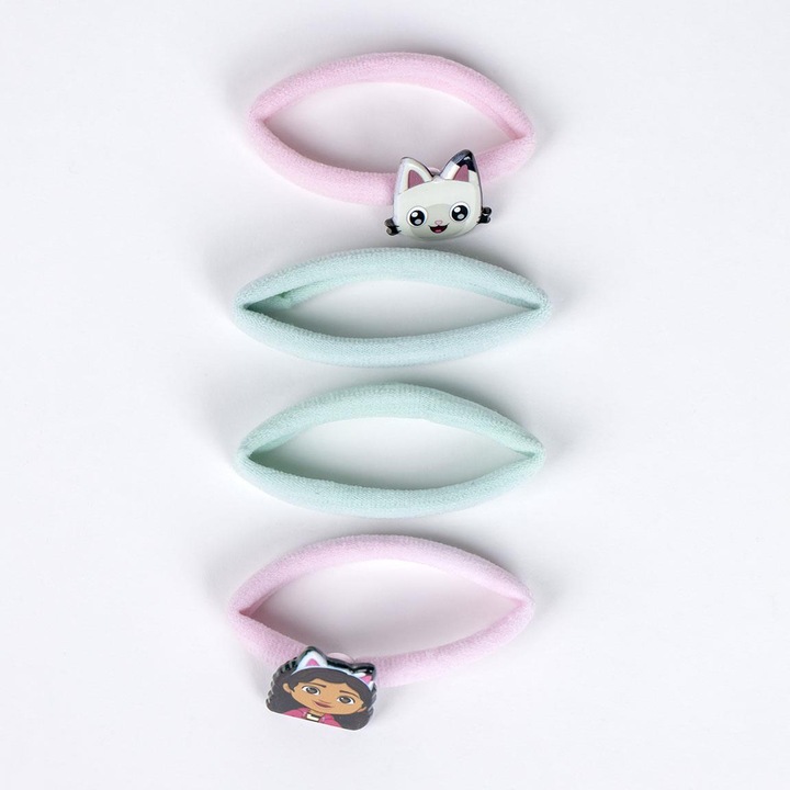 Set 4 elastice pentru par Gabby's Dollhouse Roz