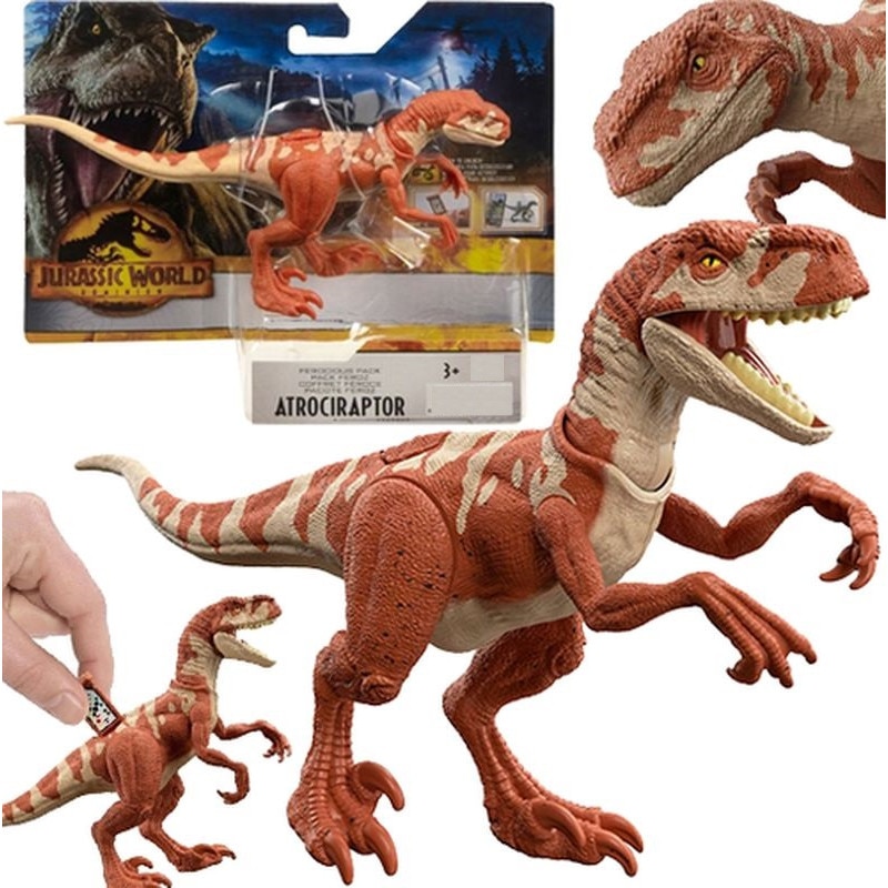 Figurina Dinozaur, Atrociraptor, Jurassic World Dominion, 20cm - eMAG.ro