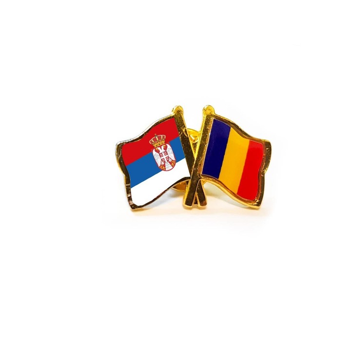 Емблема на знамето на Румъния и Сърбия