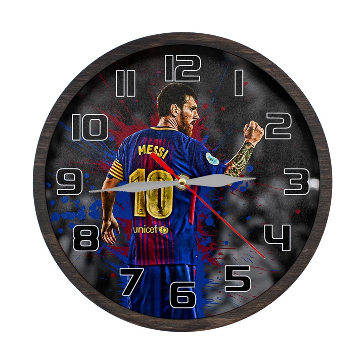 Ceas decorativ de perete - Messi