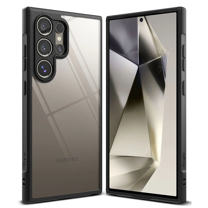 Кейс за Samsung Galaxy S24 Ultra - Ringke Fusion Bold - Черен
