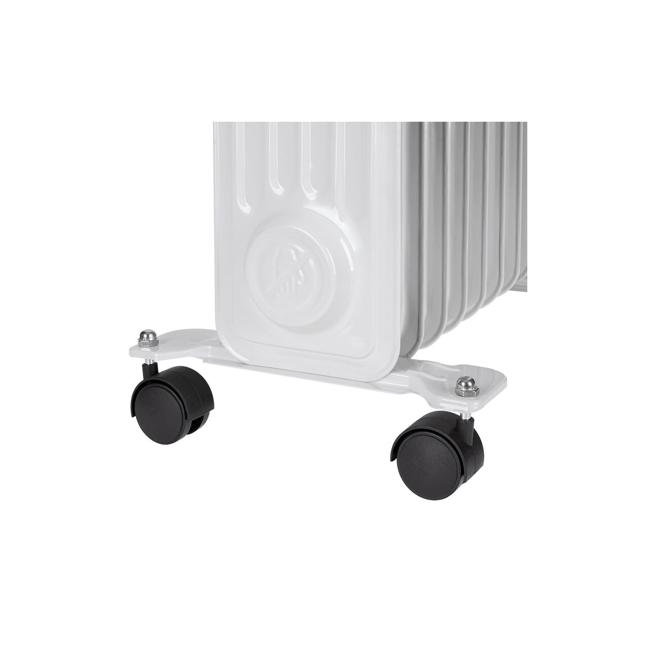 Radiator cu ulei, 13 elementi, Teesa Alb, 2500 W, 3 trepte putere ...