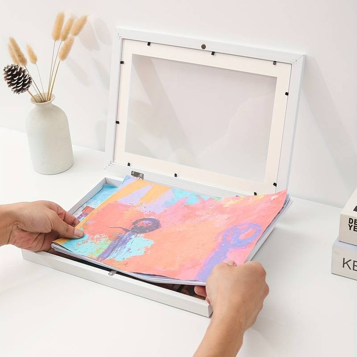 Rama cu passepartout pentru poze si desene, Zola®, loc stocare in ...