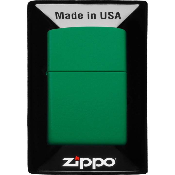 Bricheta, Zippo Golf, Metal, Verde
