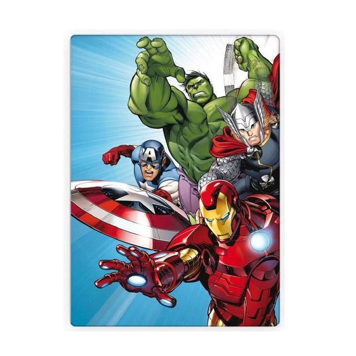 Поларено одеяло Avengers 100x140см