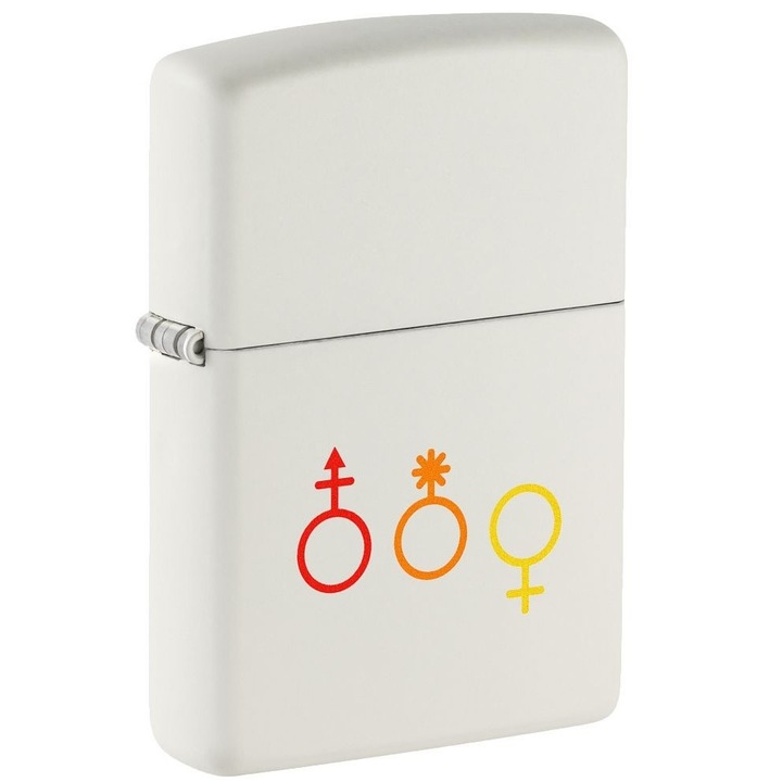 Bricheta, Zippo, Metal, Lgbt+, Multicolor