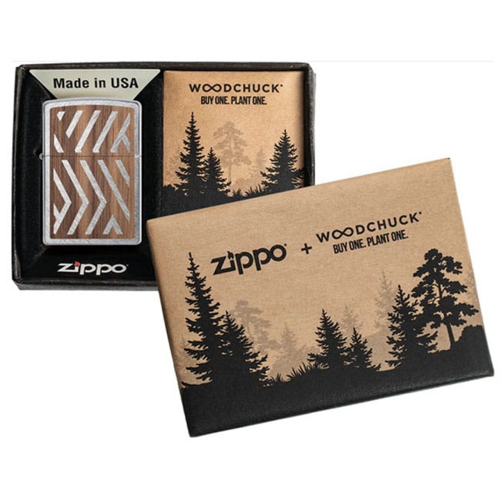 Bricheta, Zippo, Argintiu/Maro