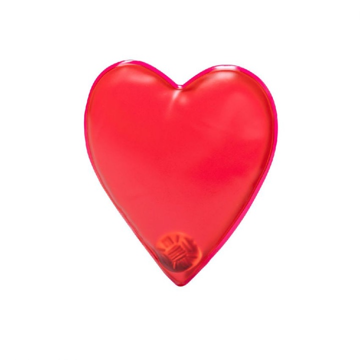 Incalzitor de Maini in forma de Inima, Incalzire prin Cristalizare, Reutilizabil, 9 X 8 cm