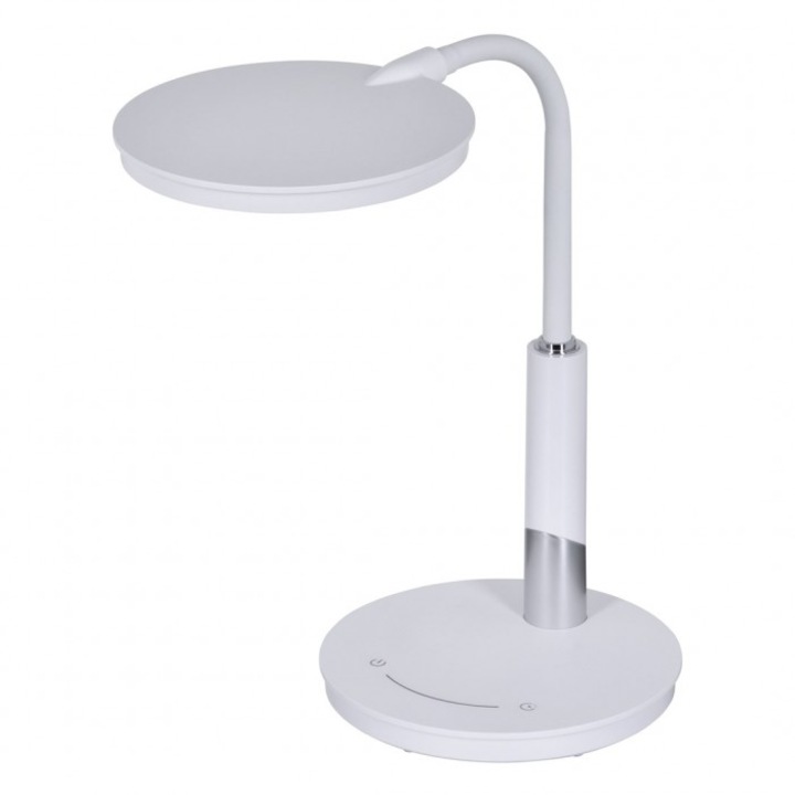 Lampa de birou, Activejet, LED, Alb