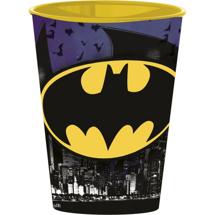 Batman Bat Signal műanyag pohár 260 ml