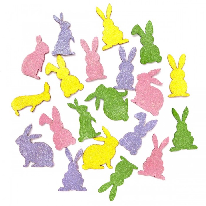 Set 20 autocolante, dp Craft, Spuma, Multicolor