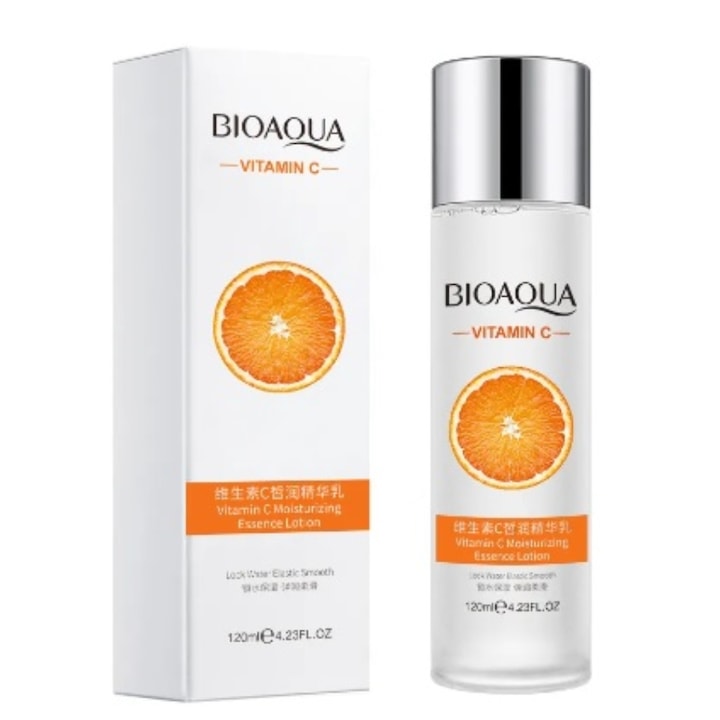 Мляко за лице с витамин С Bioaqua, 120гр