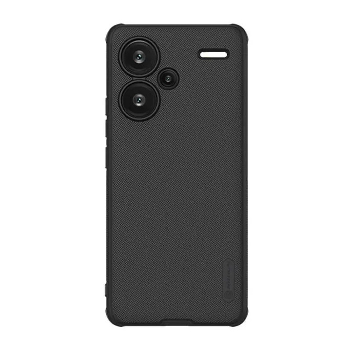 Husa pentru Xiaomi Redmi Note 13 Pro+ 5G - Nillkin Super Frosted Shield Pro - Black
