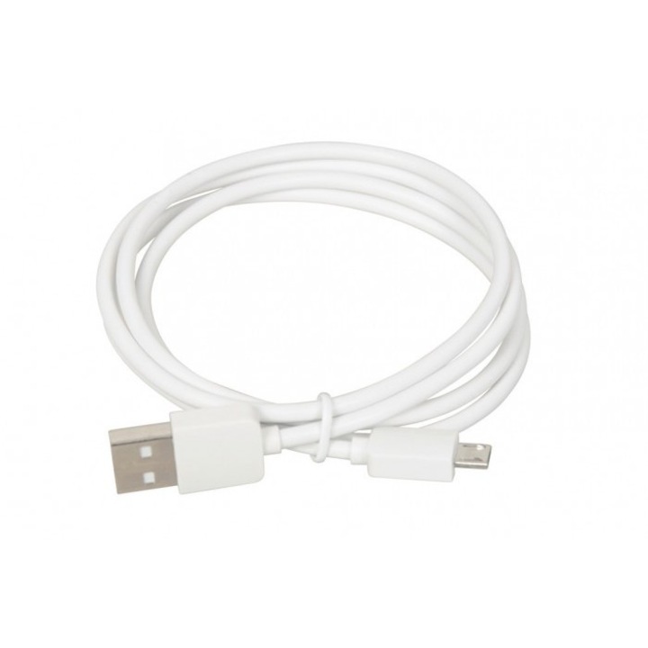 Telefonkábel, iBOX, USB-C, 2.4A, Fehér