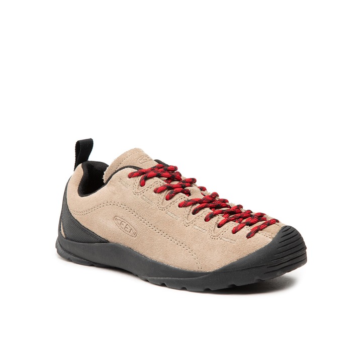 Keen női túracipő, valódi bőr/velúr, Bézs
