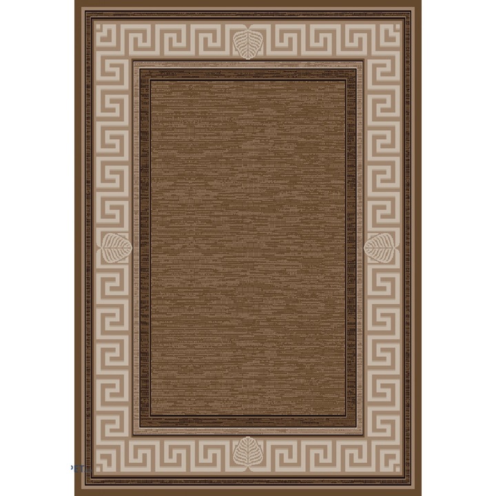 Modern szőnyeg, Luna 1825, barna/bézs, 60x110 cm, 1300 gr/m2