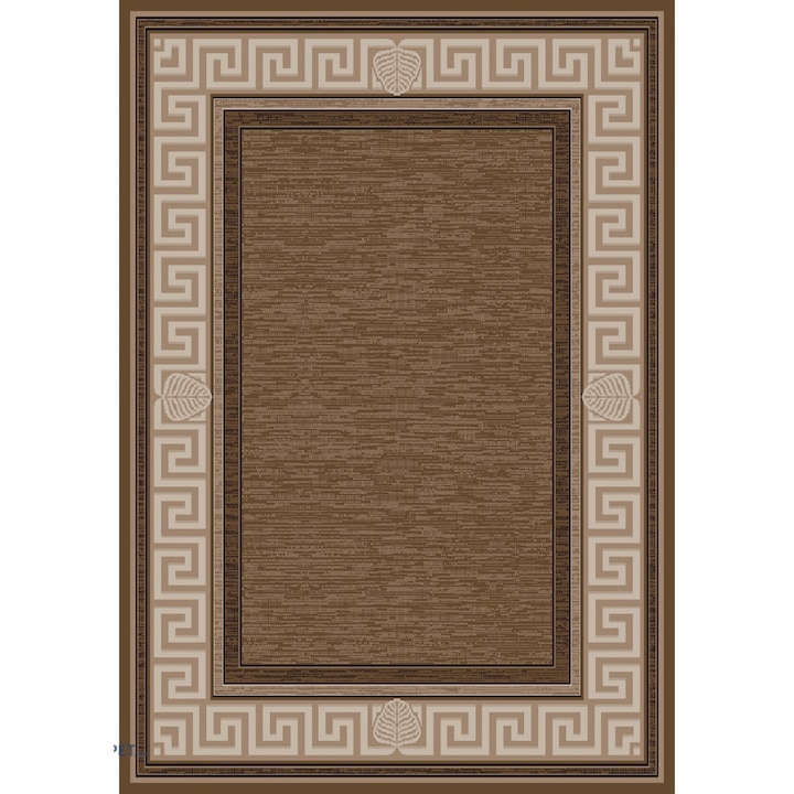 Modern szőnyeg, Luna 1825, barna/bézs, 60x110 cm, 1300 gr/m2