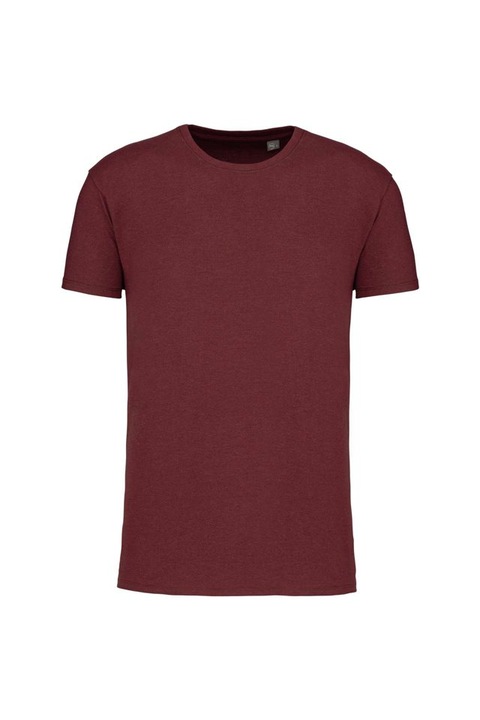 Kereknyakú férfi póló KA3025IC, Wine Heather, XL