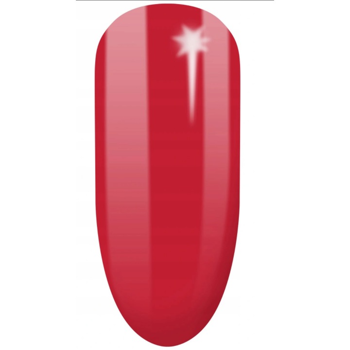 Полуперманентен лак за нокти, Semilac, 7 ml, Червен
